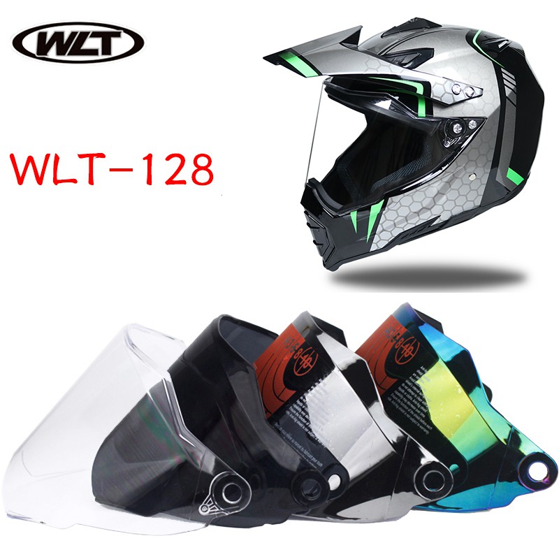 LAZ WEAR 128หมวกกันน็อคแว่นตาเลนส์กระจกหน้ารถเลนส์ HD