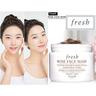 *ปลอมคืนเงิน Fresh Rose Face Mask 100ml.