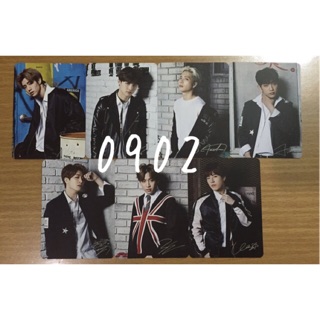 [พร้อมส่ง] GOT7 - การ์ดชัคกี้ limited card จาก gotoon doll มาร์ค เจบี แจ็คสัน จินยอง ยองแจ ยูคยอม แบมแบม