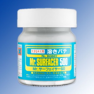 สีรองพื้นแบบขวด Mr.Hobby SF285 MR SURFACER 500 40ml