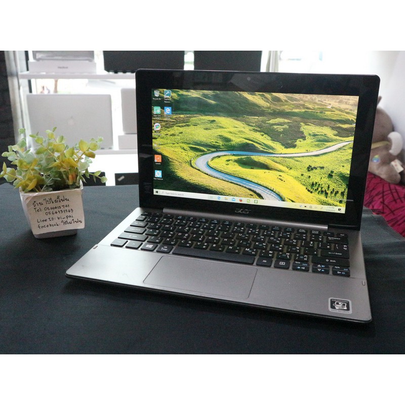 Notebook Acer Aspire SW5-175 ( Acer Switch 2in1 ) SSD 120GB + HDD 500GB มือสอง ใช้งานได้ปกติ