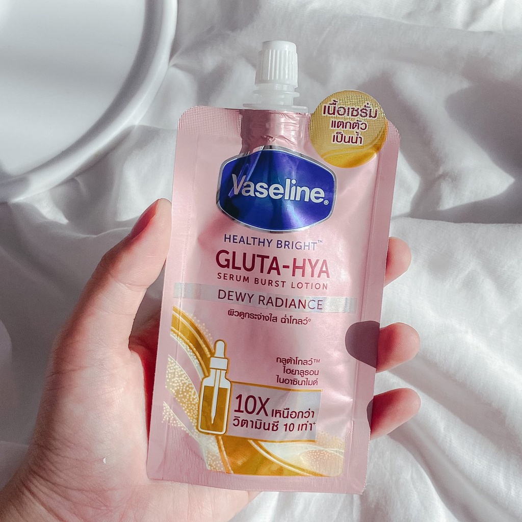 VASELINE  Gluta-Hya Serum Burst Lotion  วาสลีนไฮยา (แบบซอง)