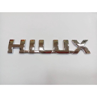 B.S.D โลโก้  ท้าย HILUX ( VIGO ) ตัวชุป โครเมี่ยม 18.5×3.5cm