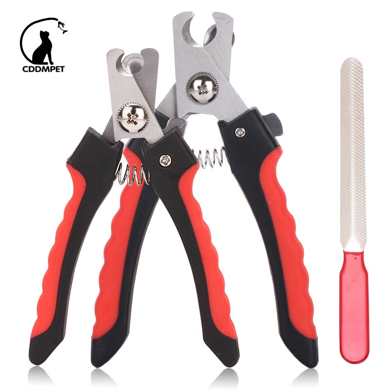 【CDDMPET】กรรไกรตัดเล็บสัตว์เลี้ยง แบบมืออาชีพ พร้อมกรรไกรตัดเล็บ สําหรับสัตว์เลี้ยง สุนัข แมว