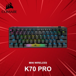 คีย์บอร์ด Corsair รุ่น K70 PRO MINI WIRELESS (ภาษาอังกฤษ) ประกันศูนย์ 2 ปี