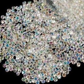 300 จ้าเพชรติดเล็บมีสองสีให้เลือกขนาด 4 mm