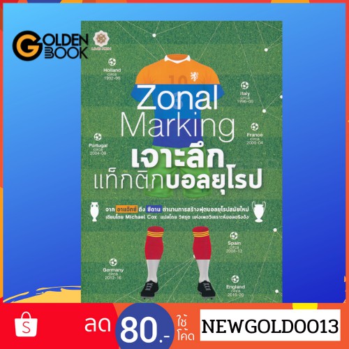 Goldenbook : หนังสือ    Zonal Marking เจาะลึกแท็กติกบอลยุโรป