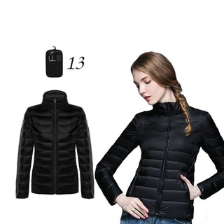 Ultra Light Down Jacket เสื้อกันหนาวขนเป็ดพร้อมถุงเก็บ (11718X-13)