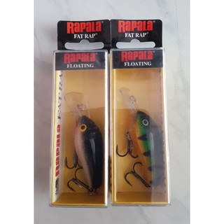 เหยื่อปลอม RaPaLa รุ่น Fat Rap(แจ้งสีในแชท)