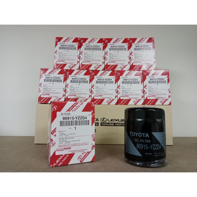 กรองน้ํามันเครื่อง Toyota (90915-YZZD4) สําหรับ Hilux Innova Fortuner Hiace