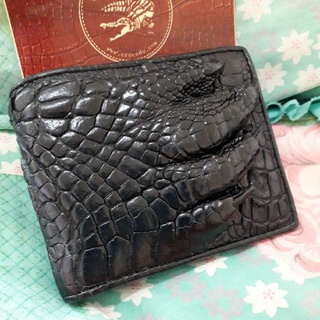 crocodile card holder กระเป๋าใส่บัตรหนังจระเข้