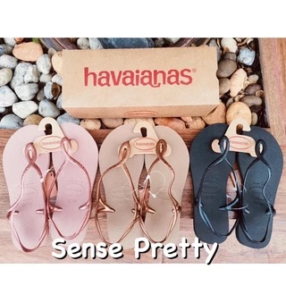 Havaianas 🌈มีโค้ดลด10-30% รองเท้าแตะ รัดส้น รับประกันของแท้ 💯%รุ่นLuna
