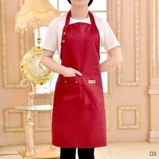 【 จัดส่ง 2 วัน 】แฟชั่นผ้าใบผ้ากันเปื้อนกันน้ำร้านกาแฟตัดผมผ้ากันเปื้อนทำงานครัว ทำอาหาร apron