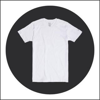 ส่งฟรี เสื้อยืดคอกลมสีขาว Unisex White Jersey Crew