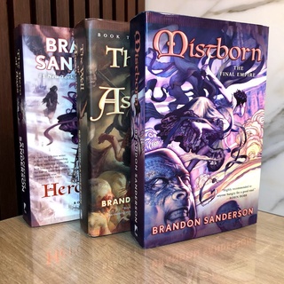 [ภาษาอังกฤษ] หนังสือสามมิติ The MISTBORN - BRANDON SANDERSON [ของแท้]