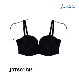 Jintana เสื้อชั้นใน (เสริมโครง) รุ่น Maxi รหัส JBT601 สีดำ