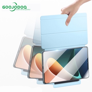 GOOJODOQ เคสแม่เหล็กสําหรับ Xiaomi Pad 5 สําหรับ Mi Pad 5 5 Pro Funda อัตโนมัติและชาร์จได้