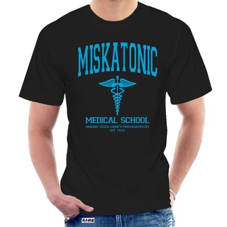 [COD]เสื้อยืด ผ้าฝ้าย พิมพ์ลาย Miskatonic Medical School University The Dunwich Horror