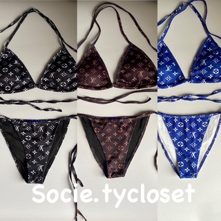 Socie.tycloset-V.1 Bikini แบรนด์สายฝอ(มีฟองน้ำ)