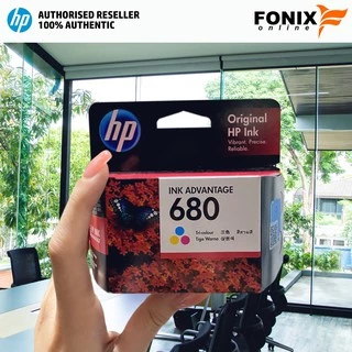 หมึกพิมพ์แแท้ HP 680 Black Original Ink Advantage Cartridge (F6V27AA)