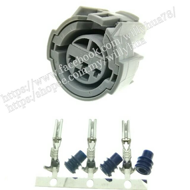 Honda Accord SV4 H22A H22 F20 F22 TPS ตําแหน่งคันเร่งเซ็นเซอร์ซ็อกเก็ตเชื่อมต่อ 3 PIN