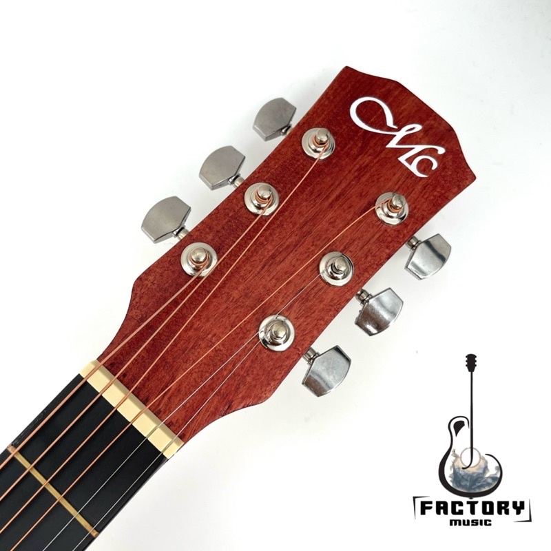 กีตาร์โปร่ง |กีตาร์โปร่งไฟฟ้า MC C-402 ขนาด 41 นิ้ว ทรง DC งานสีเคลือบด้าน 💥มีเก็บปลายทางw - รูปที่ 5