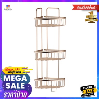 ชั้นวางของเข้ามุมตั้งพื้น 3 ชั้น MOYA KU108.023-TIER CORNER SHOWER RACK MOYA KU108.02