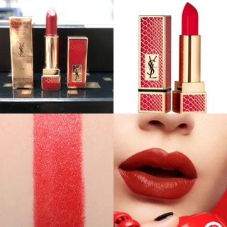 YVes SAINT LAURENT ROUGE PUR COUTURE collector 3.8g ราคา 1550 บาท สี 114 Dial R.E.D MFG 01/2020 EXP 01/2024