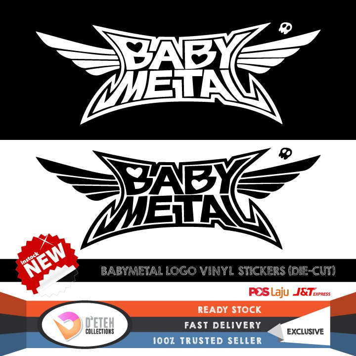 Babymetal Logo Vinyl Decal (Die-Cut) สติ๊กเกอร์