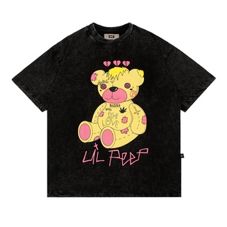 [COD]เสื้อยืด แขนสั้น พิมพ์ลาย MCF LIL PEEP