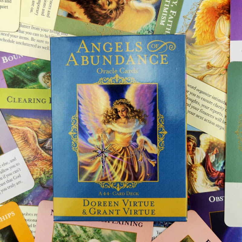 การ์ดรูปนางฟ้า 44 ช่อง Angels of Abundance Oracle Cards