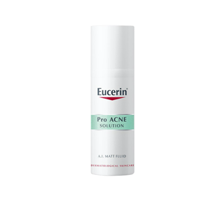 Eucerin Pro ACNE SOLUTION A.I. MATT FLUID 50 ML (ยูเซอริน ครีมบำรุงผิวหน้า ลดปัญหาสิว รอยดำ รอยแดง ลดผิวมัน)