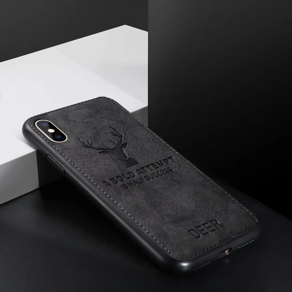 กวาง เคส Iphone 13 Pro Max 13 Mini กันตก ผ้า ปกแข็ง #8
