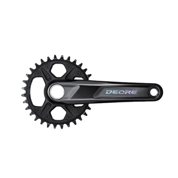 ขาจาน เสือภูเขา SHIMANO DEORE FC-M6100-1 2-PIECE CRANKSET  1x12-speed