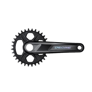 ขาจาน เสือภูเขา SHIMANO DEORE FC-M6100-1 2-PIECE CRANKSET  1x12-speed