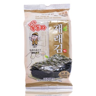 OCK DONG JA ROASTED SEASONED SEAWEED สาหร่ายทะเลปรุงรส ขนาด 15 กรัม