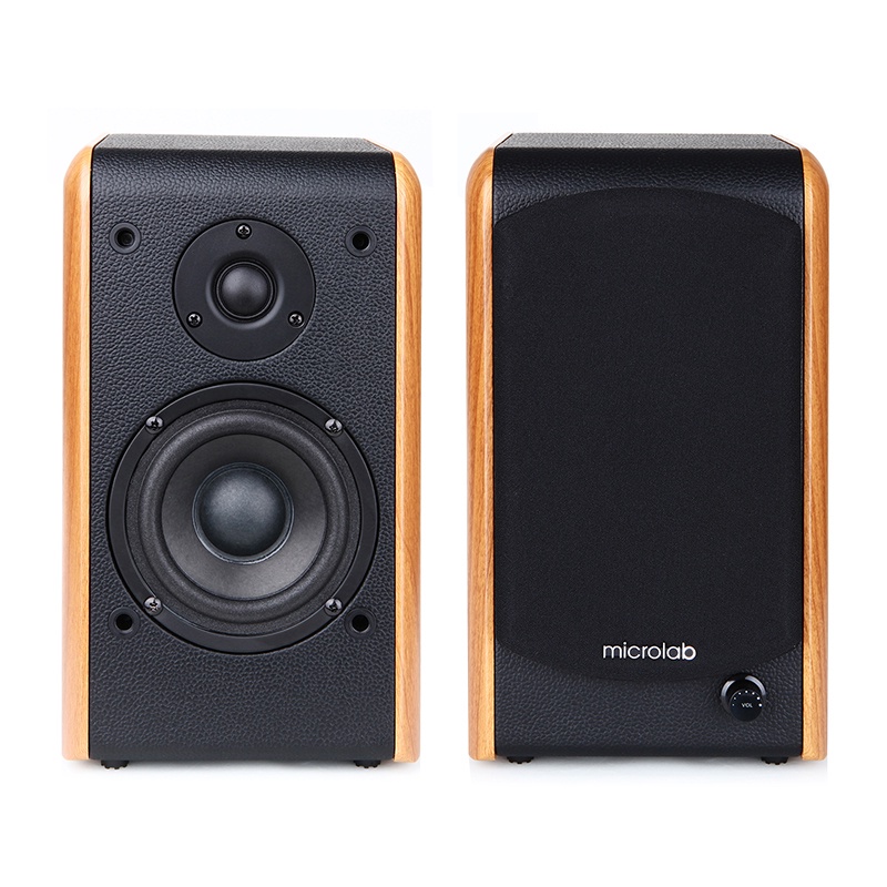 Microlab B77BT Bluetooth Bookshelf Speaker ลำโพงบลูทูธไร้สาย ภายในบ้าน ...