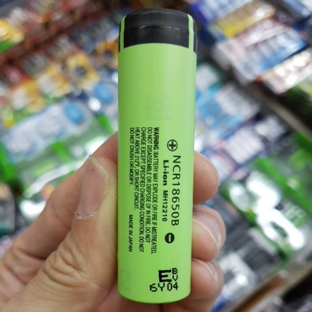 ถ่าน 18650 Pana sonic 3.7V 3400mAh หัวตัด 1ก้อน  ของใหม่ของแท้