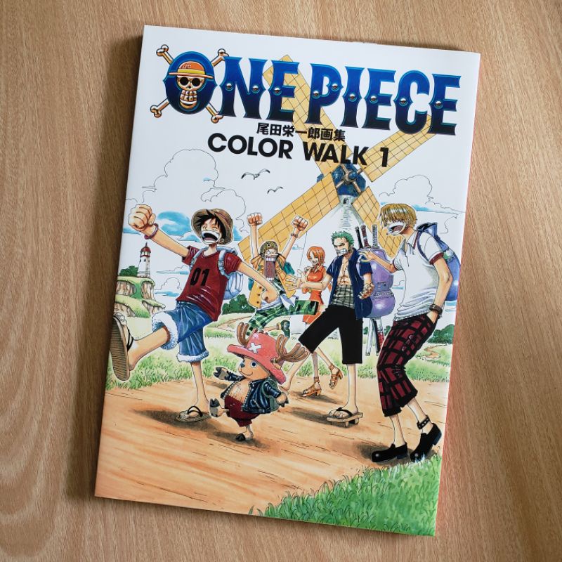 One Piece Color Walk 1 Artbook เล มแรกของว นพ ซ ใหม ม อ1 Shopee Thailand