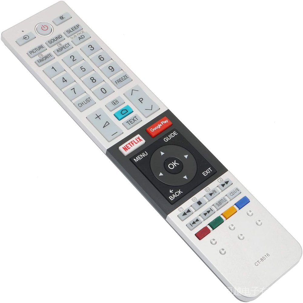ใหม่ CT-8516 รีโมทคอนโทรลสําหรับ TOSHIBA Android HD TV 43U7750VN 55U7750VE 65U9750 CT-8517