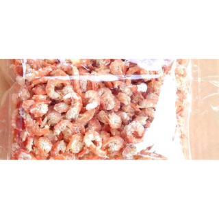 กุ้งแห้งปลอกเปลือกชาวเลแท้ๆขนาดเหรียญบาทน้ำหนัก300กรัม(3ขีด)