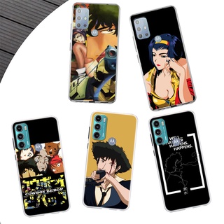 Ae17 เคสโทรศัพท์มือถือ ลายคาวบอย Bebop สําหรับ Motorola Moto Edge 20 30 Lite Pro G22 G30 G40 G50 G52 G60 G60S G100