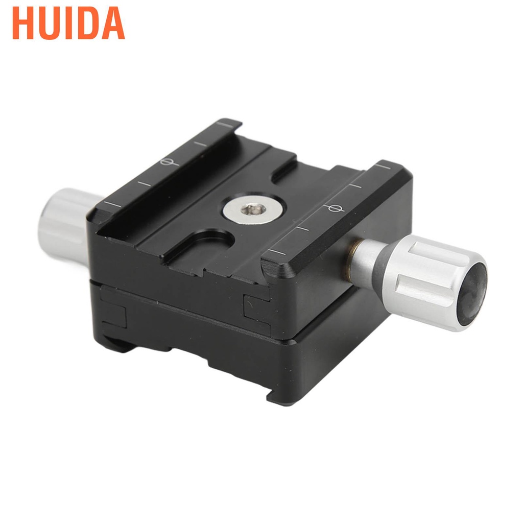 Huida Quick Release Plate Mount Adapter Clamp Tripod Head Two Way Type