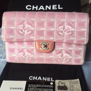 กาะเป๋า used. chanel vintage sac class rabat 10"