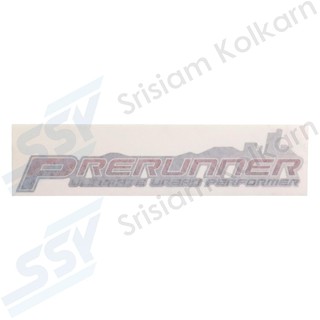 OEM แท้ห้าง "PRERUNNER" สติกเกอร์กระบะ VIGO08 SMCAB