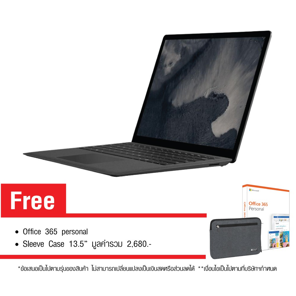 [โค้ด CLPHO12 คืน7%] SURFACE LAPTOP3 13in i7-1065G7/16/256 Black