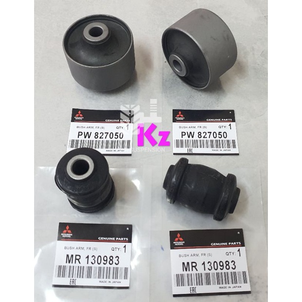 Mitsubishi JAPAN - 1 ชุด 4 ชิ้น - แนวหน้าแขน BUSH MR-130983 / Pw-827050 -PROTON Exora / PREVE /SUPRIMA-S