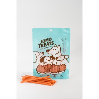 ขนมสุนัข JOMO TREATS สติ๊กปลาแซลมอนและปลาเนื้อขาว โจโม่ทรีทส์ DOG SNACK ทำจากเนื้อปลา หมาแพ้ไก่ทานได้ บำรุงขน ข้อกระดูก