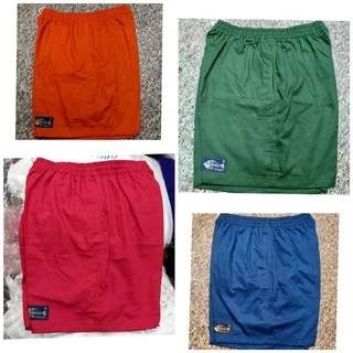 กางเกงขาสั้นก้างปลาพื้น ตัวสั้น/เอวใหญ่(บอลXL)