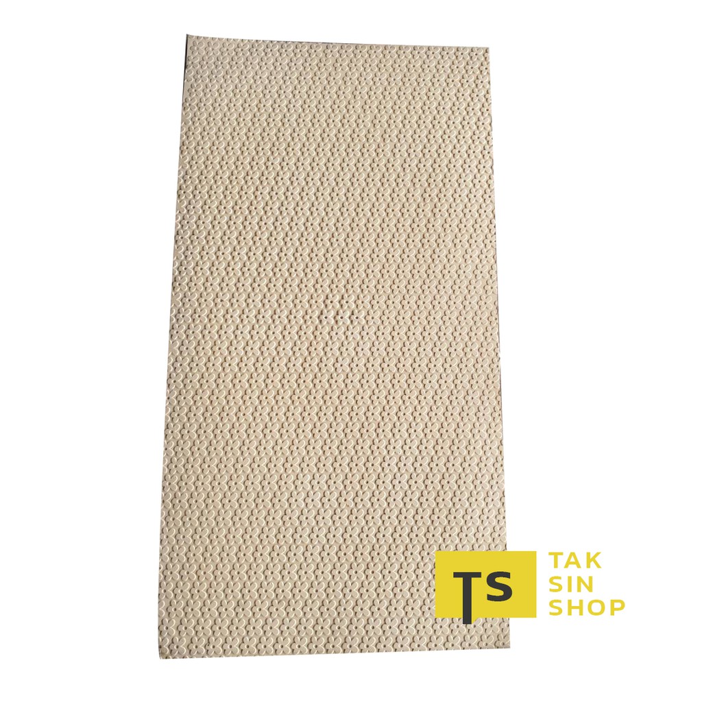 พื้นโฟมอัดลายดอกไม้ พื้นรองเท้า รองเท้าสลิปเปอร์ ขนาด 28×55 ซม.